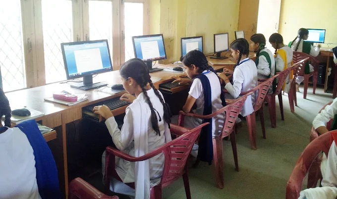 Science lab and computer lab
